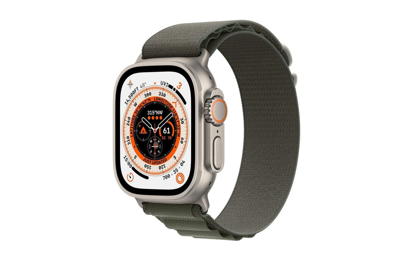Apple Watch Ultra Alpine Loop Green– Small