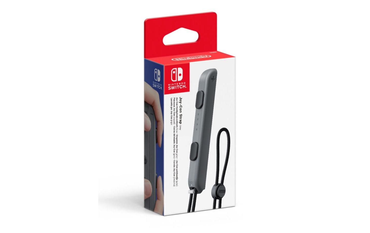 Nintendo Add-On Joy-Con Handgelenkschlaufe Grau