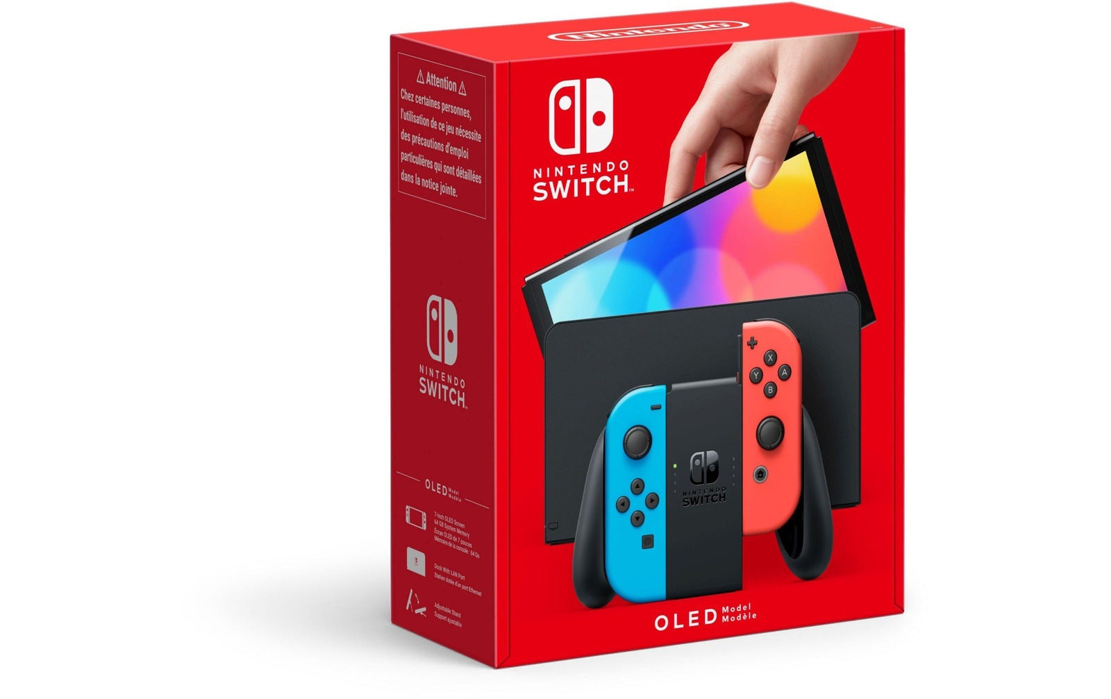 Nintendo Switch OLED-Modell Rot / Blau