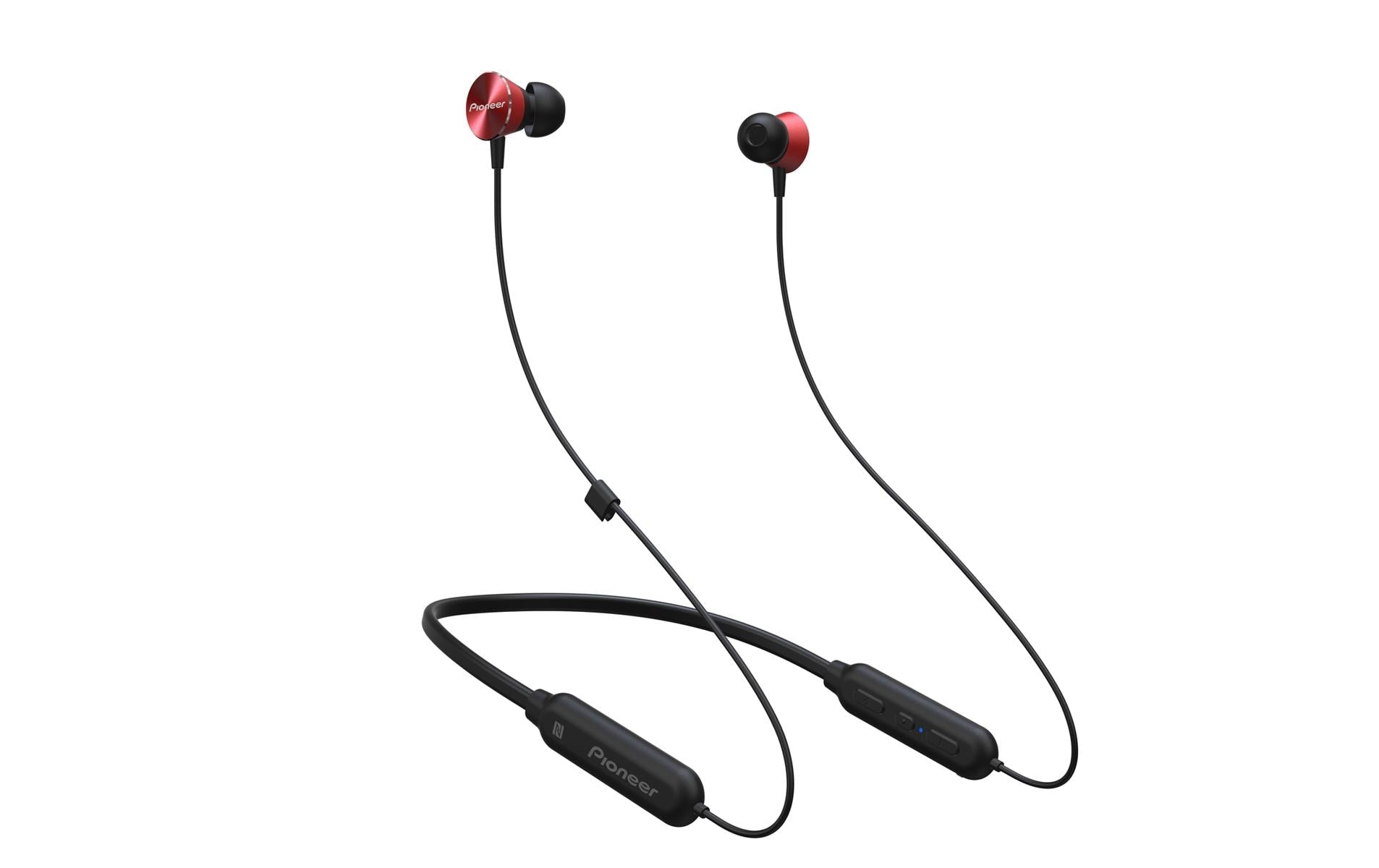 Pioneer Wireless In-Ear-Kopfhörer QL7BT Rot; Schwarz