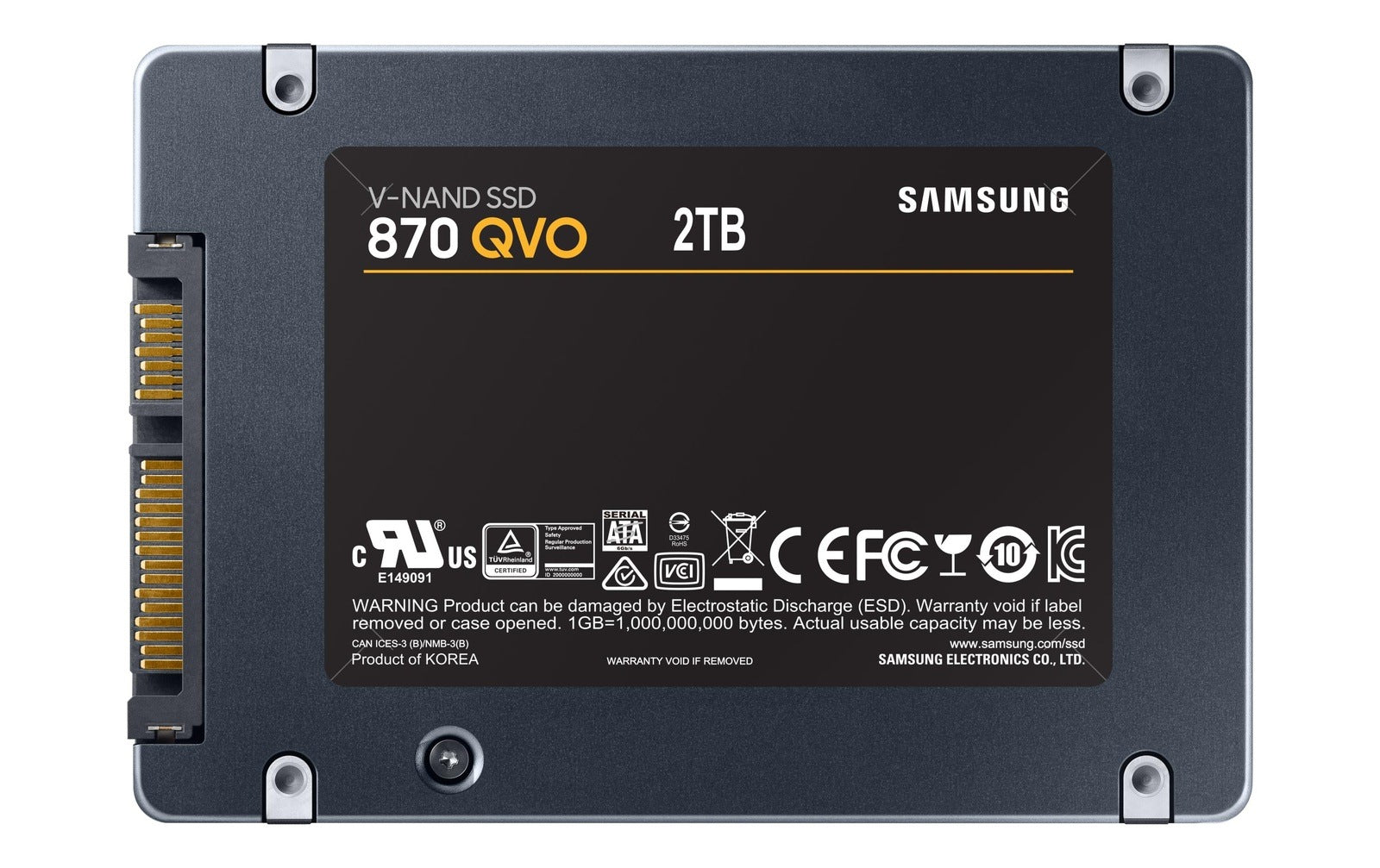 Samsung SSD 870 QVO 2.5 2 TB